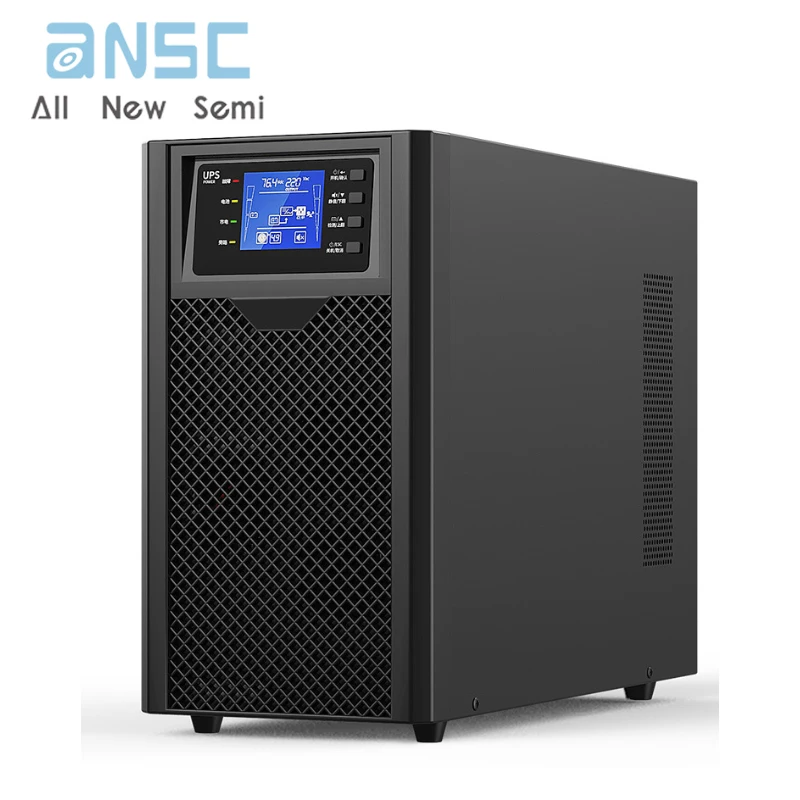 Hot selling 6KVA5400W online laboratory power outlet with long delay stabilized UPS uninterruptible power supply customization