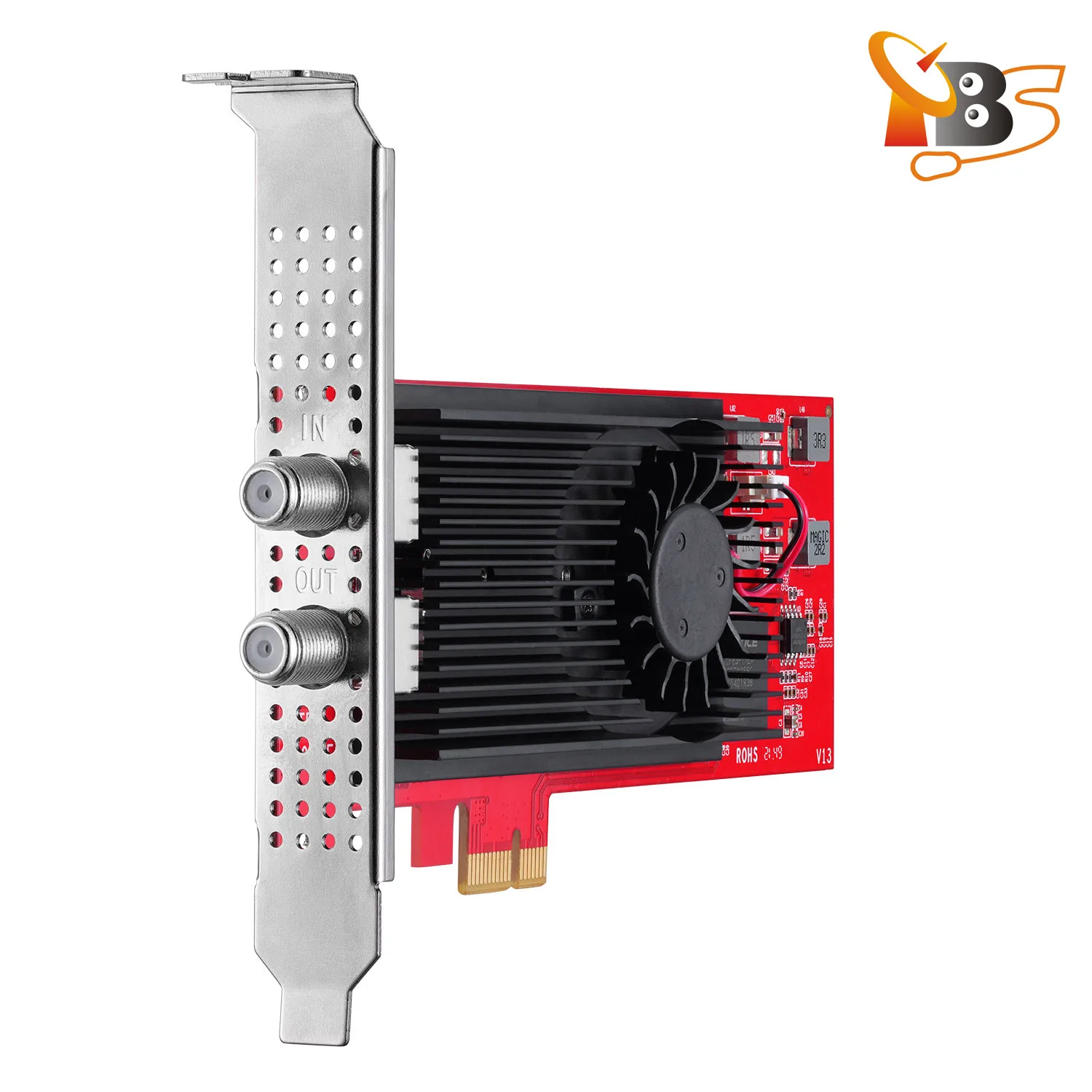 TBS6209se DVB-T2/C2/T/C/ISDB-T 8 TV Tuner PCI-e card for IPTV Streaming and Broadcasting