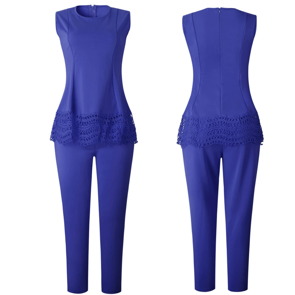 
Africa Ladies Fashion Suits Formal Women Suits Lace Office Suit 