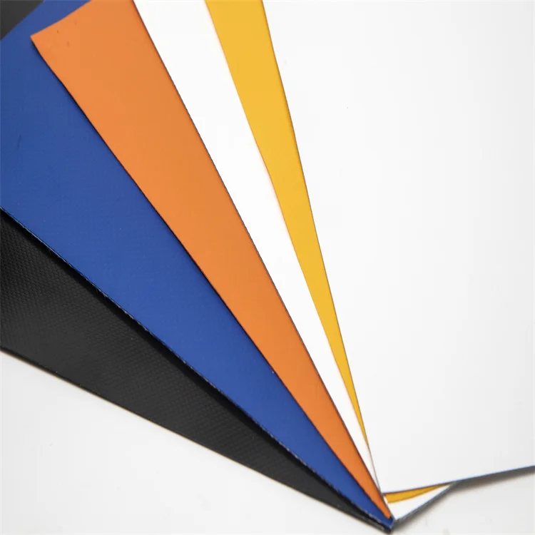 Blue Green PVC Tarpaulin 550g/sqm 650g/sqm 3x50m PVC Tarps