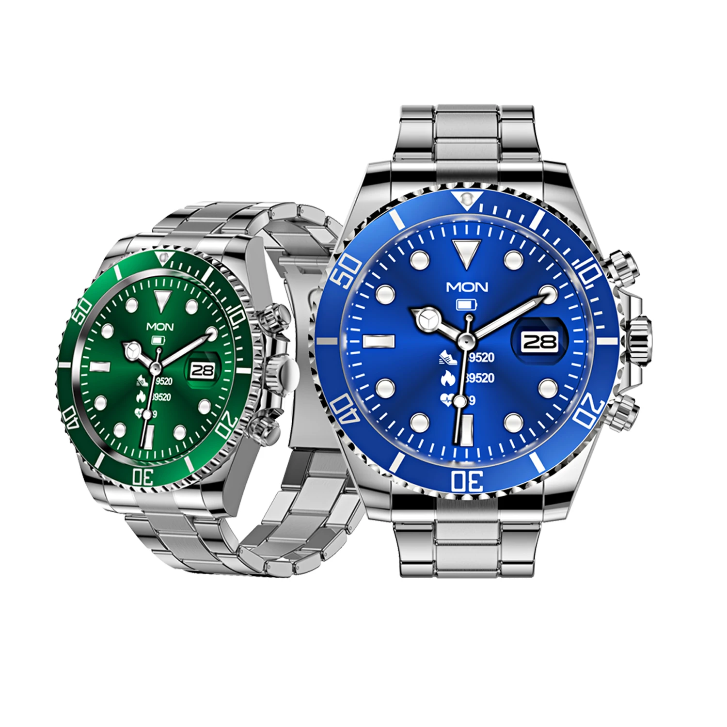 Luxury Smart Watch NAW12 Business Sports Watch Answer Call Round Screen IP68 Waterproof Sleep Monitor Wristwatch AW12 Pro