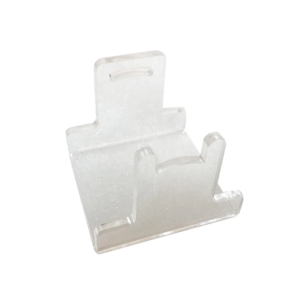 KALIOU Q112-114 Wholesale Transparent Acrylic Fishing Reel Display Rack Stand Holder