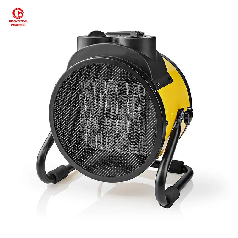 3 кВт Портативный промышленный Электрический Керамический нагреватель вентилятора с ручкой для переноски и режимами теплого или холодного воздуха мастерской