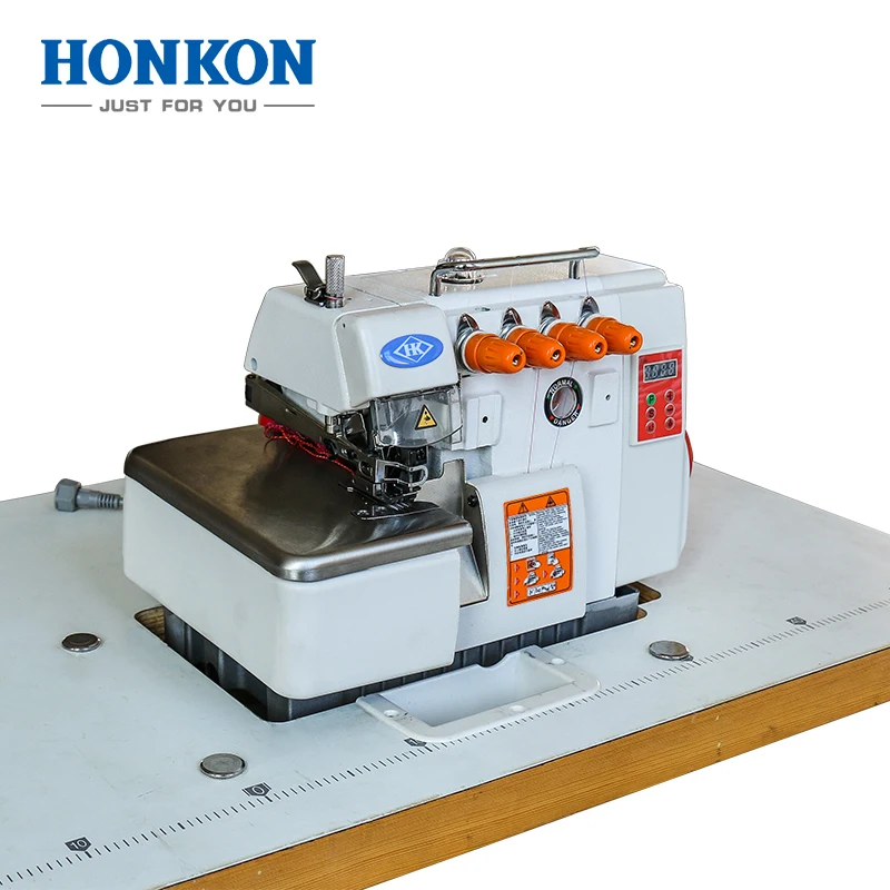  Швейная машина HK 747D/YT MECHATRONICS с 4 нитями и прямым