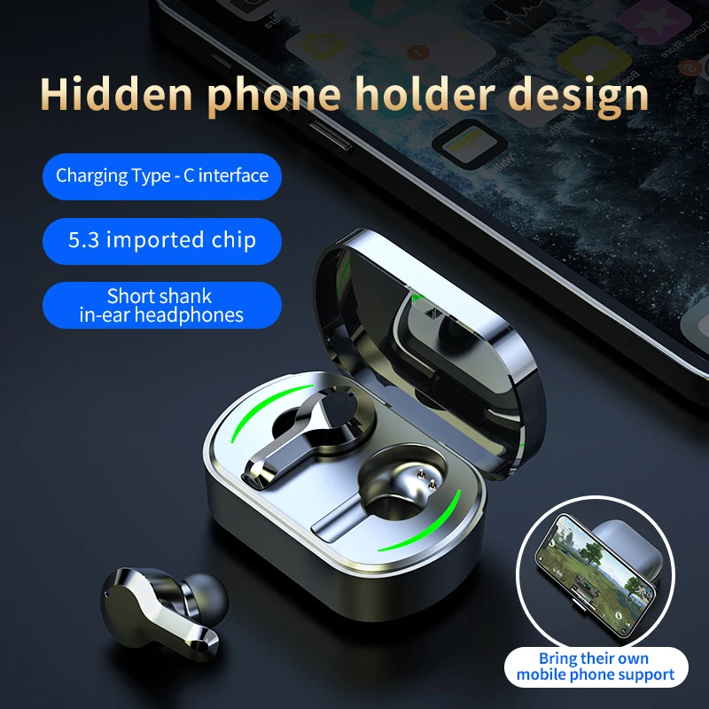 Ear Buds BT V5.3 USB Q25 PRO TWS Earbuds Wireless LED Display Earphones Headphones Headsets