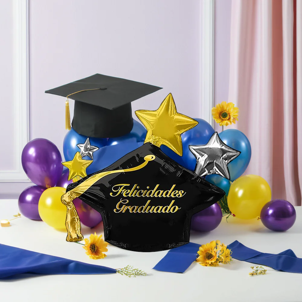 Wholesale Inflatable Party Decoration New Aluminium Congratulations Grad Foil Balloons