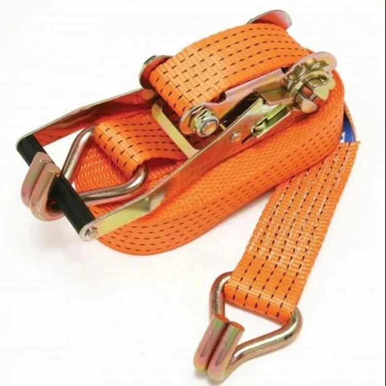 
Heavy duty 3t ratchet cargo tie down strap 