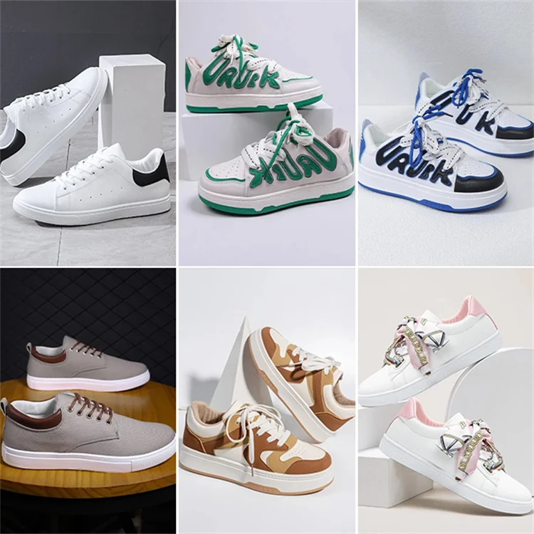 Hot Selling Used Shoes High Quality Breathable Stock Factory Wholesale Men And Women Shoes Sneaker Stock