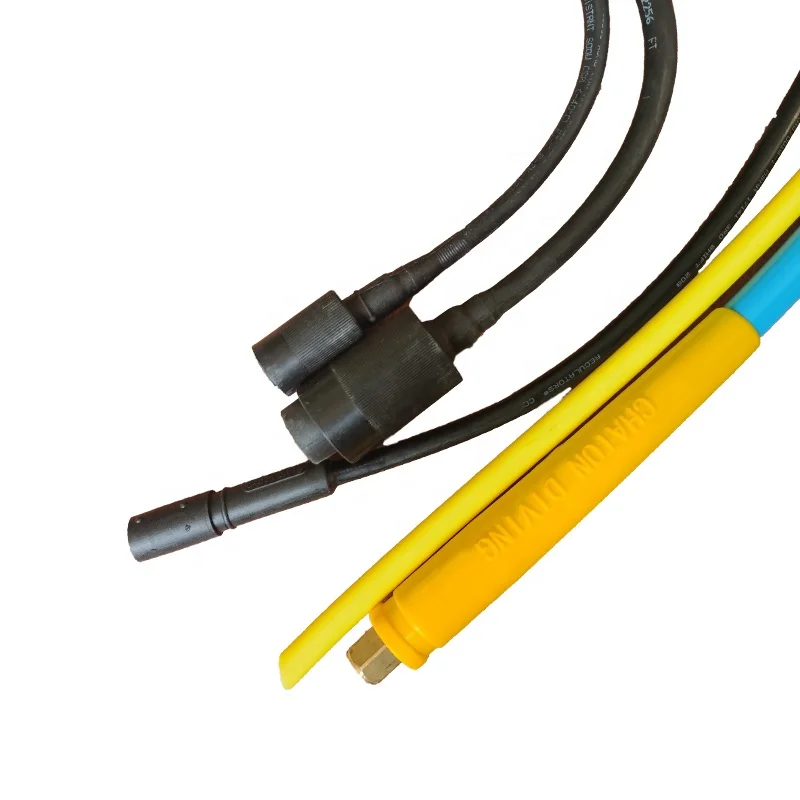 Прямо с завода, 4-ядерный скрученный водолаз, пуповина с пневматическим пневмокоммуникационным видео светом