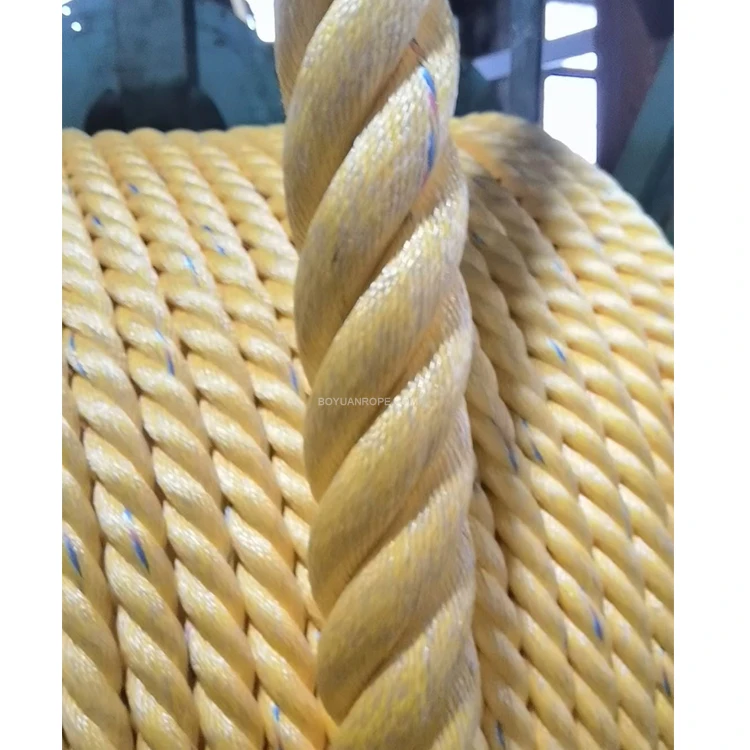 China Factory Directly Supply Rope 8 Strand Polypropylene and Polyester Mixed Rope For Big Ship