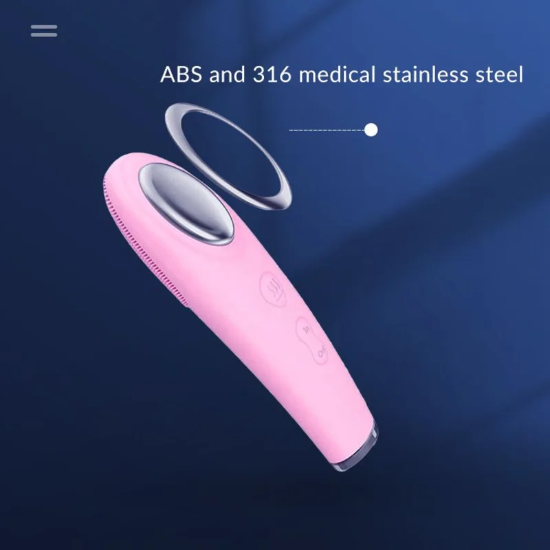 
Latest Mini Beauty Equipment Wireless Face Cleansing Machine Sonic Electric Silicone Facial Cleansing Brush 