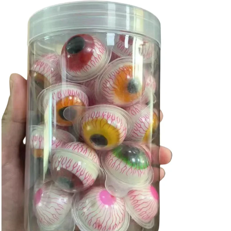 Customization Eye Gummy Candy Jelly Soft Candy Good Taste Manufacturer Wholesale Delicious Candy