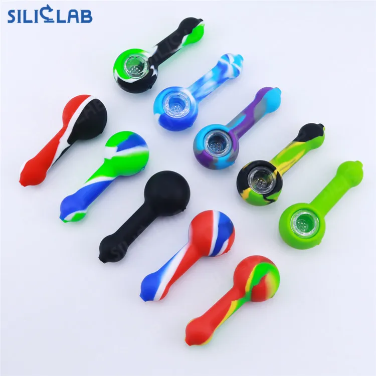 Puff Hornitos Dual Tobacco Weed Accessories Smoking Glass Bowl Tobacco Pipe Dabs Rig Crystal Smoke Pipe Glass Oil Burner Pipes