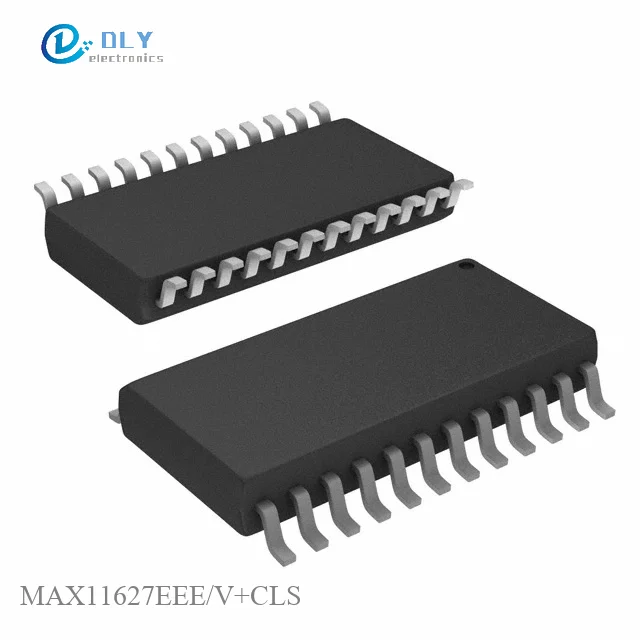 Data Acquisition - Analog to Digital Converters (ADC) SurfaceMount MAX11627EEE/V+CLS