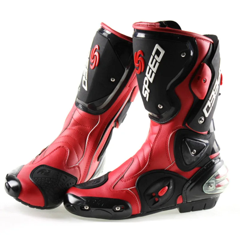 2022 Hot Selling Motorcycle Shoes Racing Boots Comfortable Microfiber Leather Off-Road Boots Motorbike Shoes Racing Boots