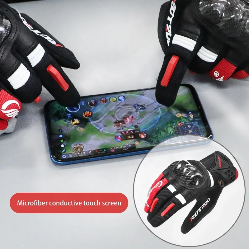 Summer Motocross Off Road Full Finger Motorbike Motocicleta Cycling Racing Gloves