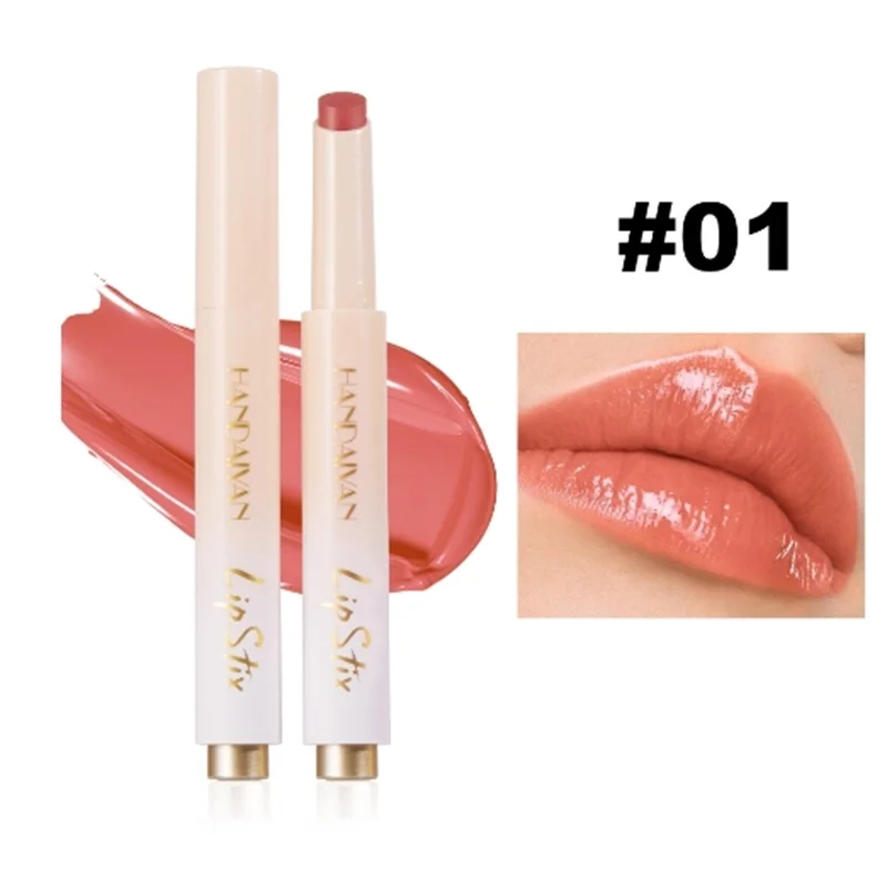 Wholesale Bulk Vegan Moisturizing Plumping Press-type Lip Jelly Hydrating Long-Lasting Pressed Lip gloss Lipstick