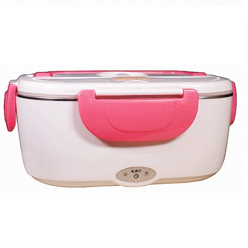 Hot Sale Portable Self Heating Lunchbox Stainless Steel Food Warmer Electric Lunch Box With Carry Bag