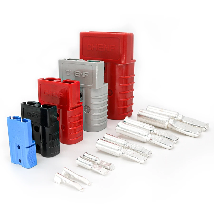 CHENF Forklift Battery Connector with lugs 2P 660V 40A 50A 120A 175A 350A SB40 SB50 SB120 SB175 SB350 Auto Magnetic Power Plug