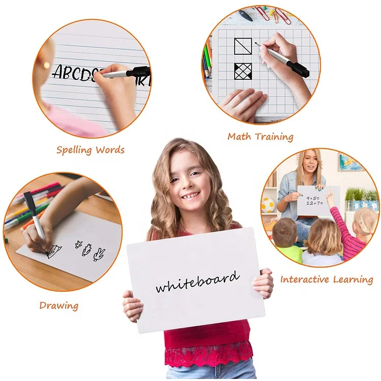21x30 см маленькие сухие доски для стирания и пустая доска Двусторонняя доска для стирания для учеников