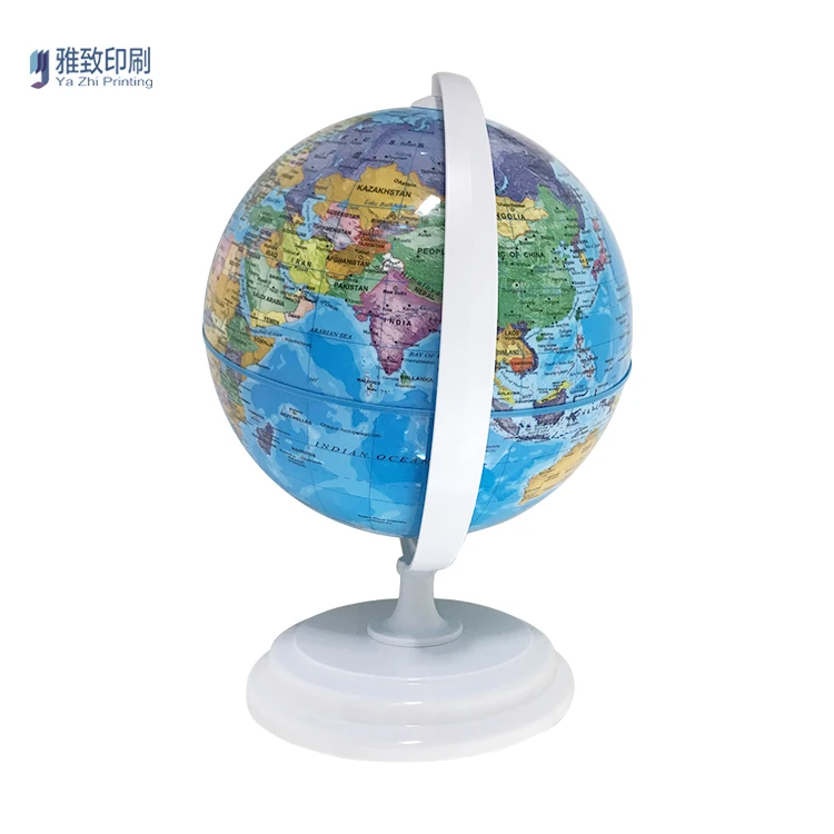 
Customized Map Portable Mini Rotated Globe For Children 