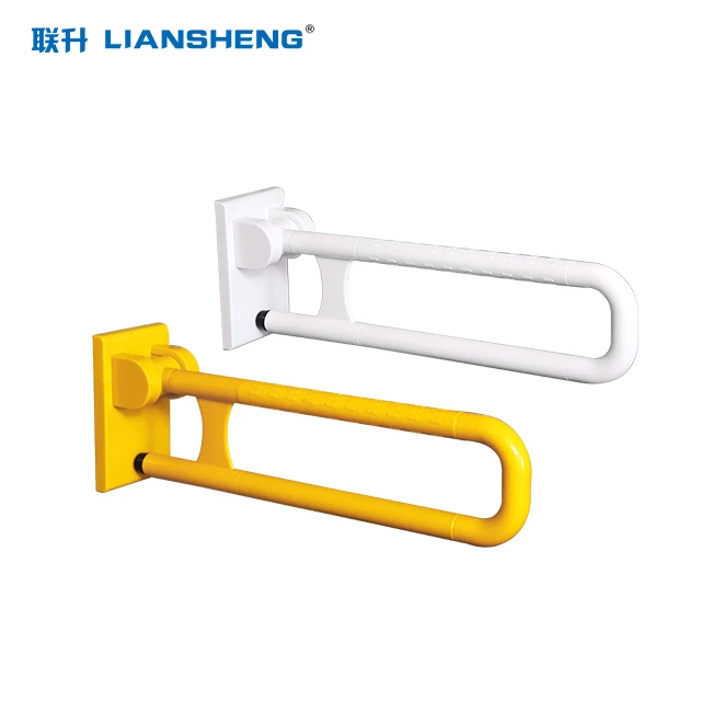 Nylon and Stainless steel Elder handicap Bathroom Toilet Hospital Safety non-slip Handle barrier-free handrail for disabled