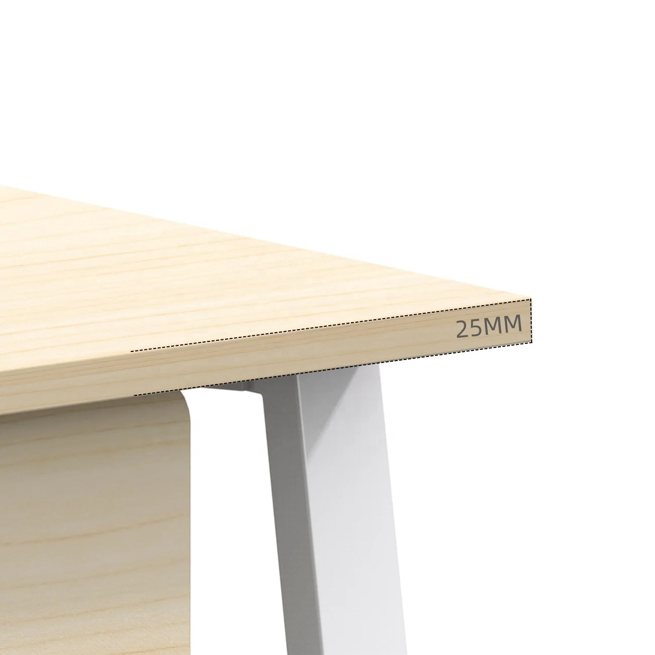 Multi-size Style Selection 2 Seater Partition Table Cubicles Works Station Two Seat Office Table