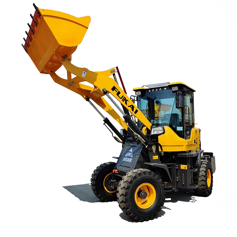 mini agriculture diesel four wheel drive loader 1 ton 1.5ton 2 ton 2.5 ton wheel loader