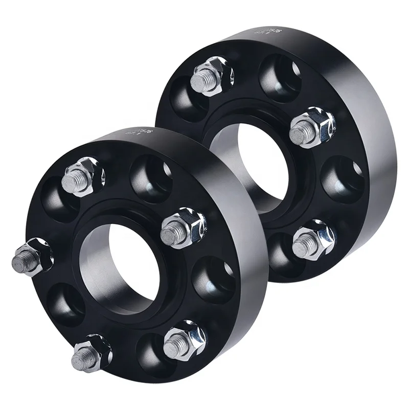 2 Pieces 25 mm Car Wheel Spacer Adapter 5 Lug Suit For Hyundai Kia Universal Car