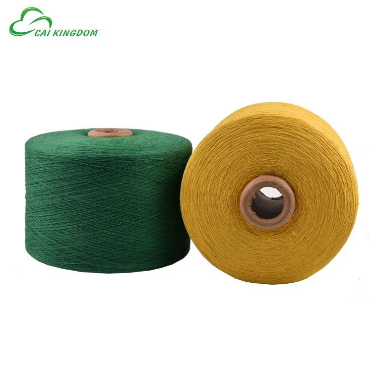 Ne 5/3 Oe Cotton Crochet Yarn for Hand Knitting Different Colors High Twist