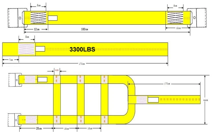 Wholesale Polyester Tow Dolly Basket Straps with Flat Hooks Tires Wheels Car Wheel Straps Auto Tie Down Wheel Net