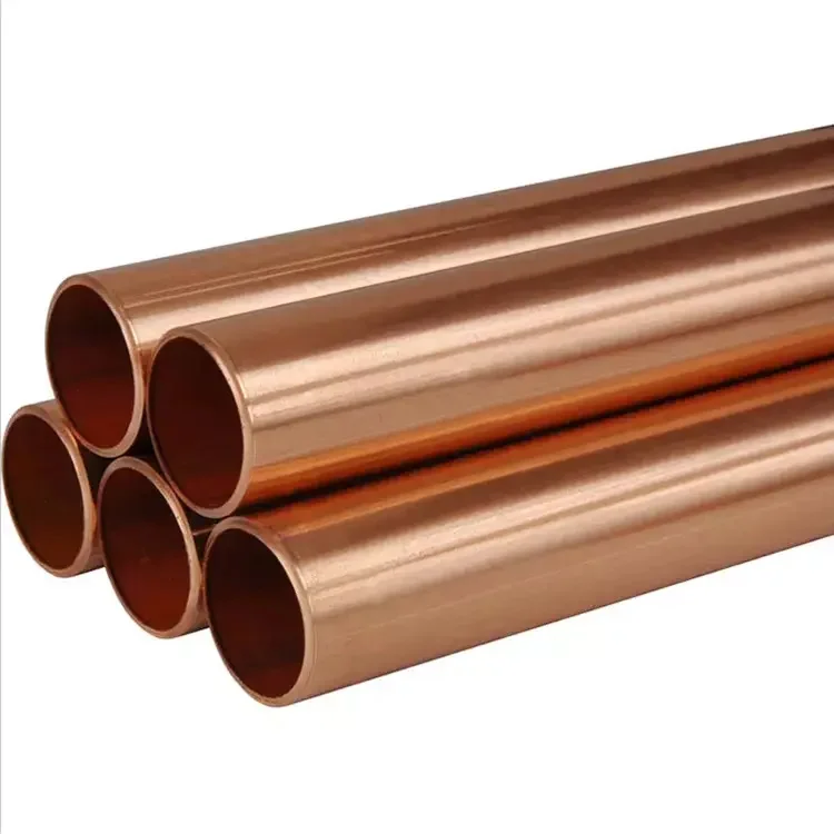 Air conditioning pancake coil copper rectangular square tube supply top quality tube customized coper pipe tube