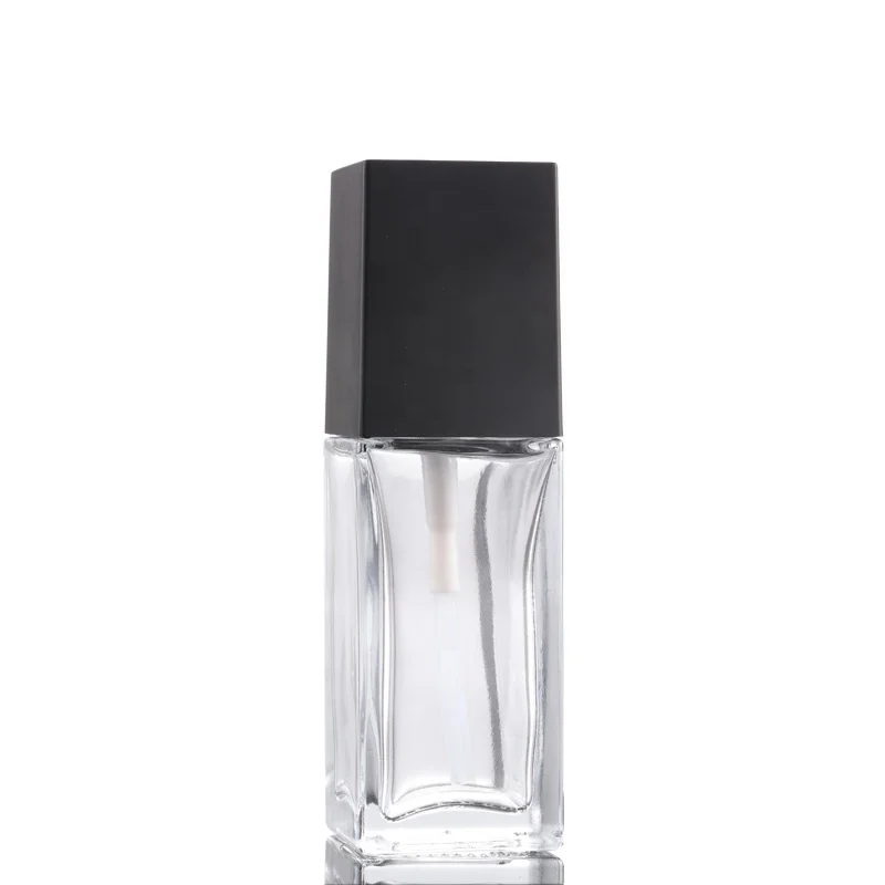 Распродажа по заводской цене, квадратная прозрачная стеклянная парфюмерная эссенция 15 мл, 20 мл, 30 мл, 40 мл, флакон с распылителем для косметического лосьона