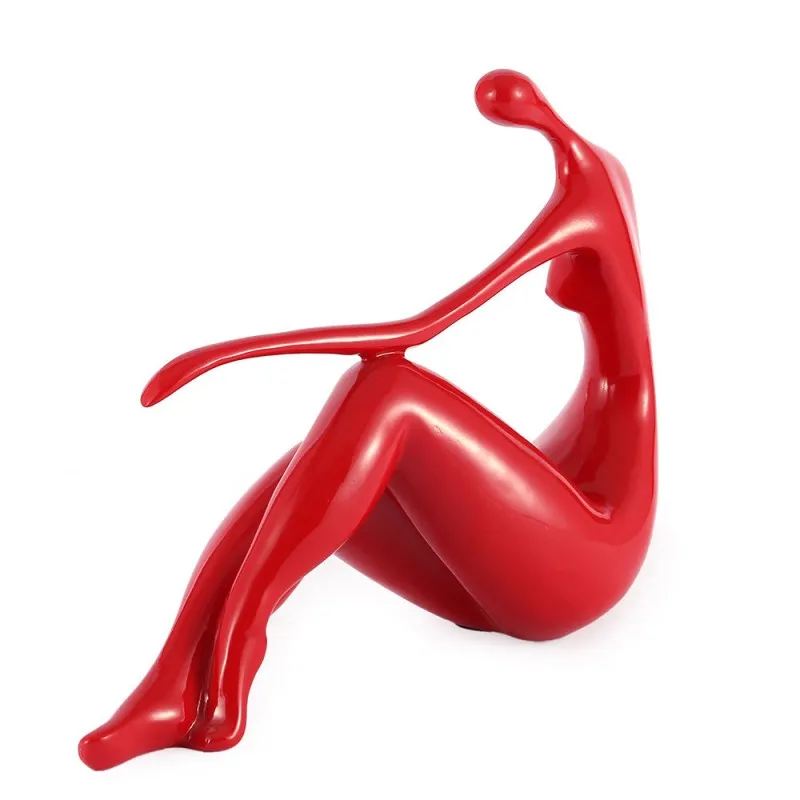 Abstract Art Different Shape Woman Sculpture Lady Statue Figurine