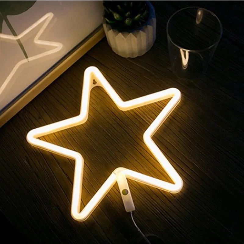 BOKUN Drop shipping Christmas Decoration Neon Signs Wholesale Led Neon Sign for Bedroom Wall Hanging Sign
