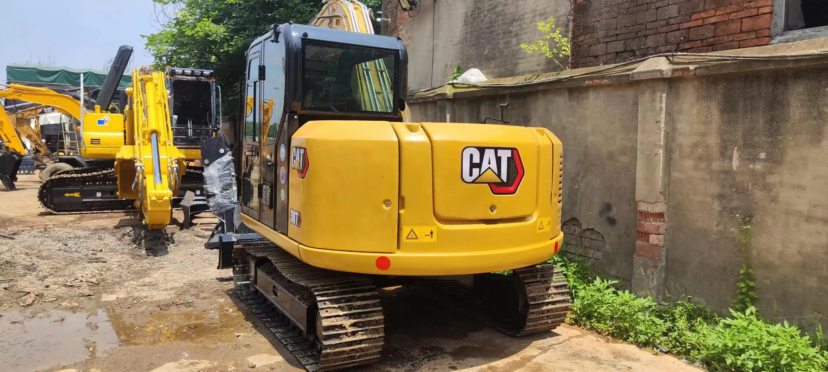 CAT 307E2 mini retroexquadora хорошие рабочие характеристики в наличии б/у 307 для кошек 320D 320Gc 90% новое состояние