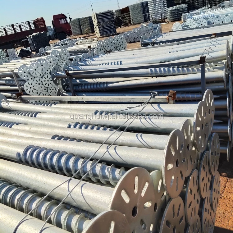 Hot Dip Galvanized Ground Screw Anchor/Screw Piles/Umbrella Anchor/PostAnchor