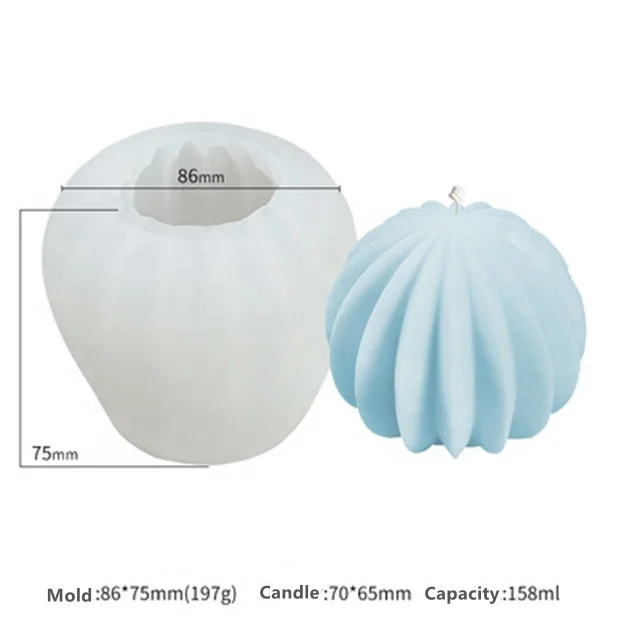 DLW031 Silicone Candle Mold Geometric Shape Silicone Mould For Making Diy Homemade Beeswax Candles Bath Mini Soap Lotion Bar Wax