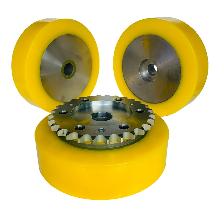 Factory directly electric forklift truck polyurethane tire Size Drive Wheel truck tire forklift
