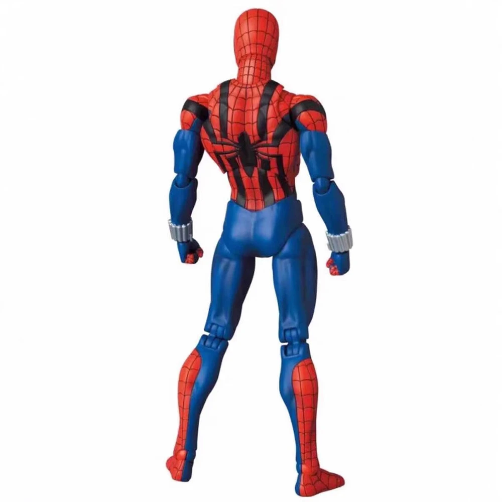 MAF 143 Spiderman Action Figure Ben Reily Scarlet Spider Model Toy