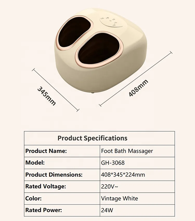 2023 Hot Sale  DC 12V Air Compression Foot Massager for Health