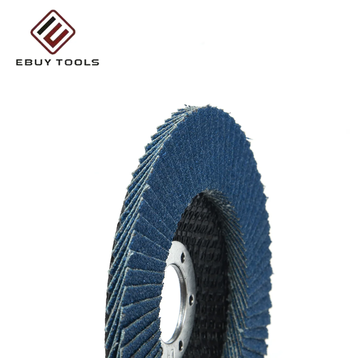 110/125mm Ebuy Tools Hot Sale Abrasive Shutter Wheel Flap Disc for Metal Stainless Steel Polishing