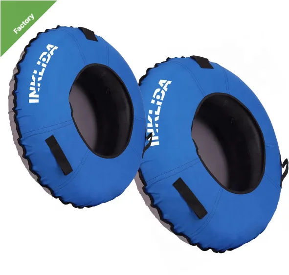 Double seat snow tube 2 seater ski tubing Double skiing tire