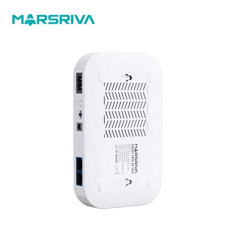 MARSRIVA Mini UPS портативный источник питания DC 5V/9V/12V/24V подходит для wifi маршрутизатора резервного