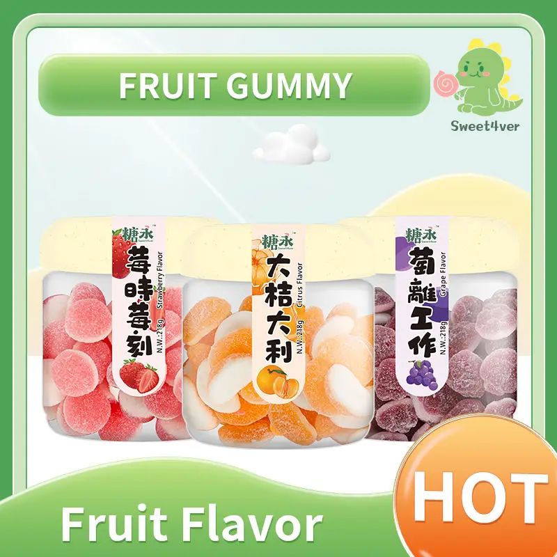 Вкусный желе конфеты Снэк фруктовый Тип jelly Jar