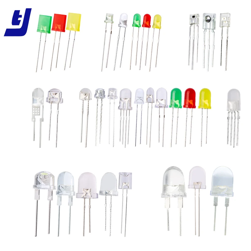 Manufacturer 3v 6v 12v Pre Wired White Green Bicolor Uv 365nm 395nm Mini Rgb Dip Led Diodes Light 2mm 8mm 10mm 3mm 5mm Led Diode