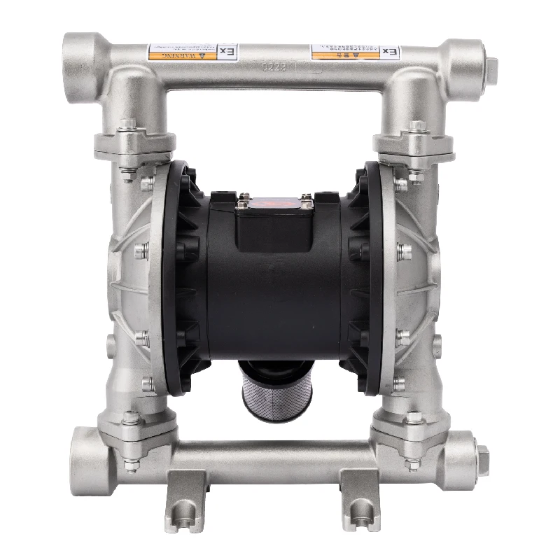 GODO QBY3-32P 1-1/4' 304 ATEX Stainless Steel pneumatic diaphragm pump Petrochemical industry Air Pump