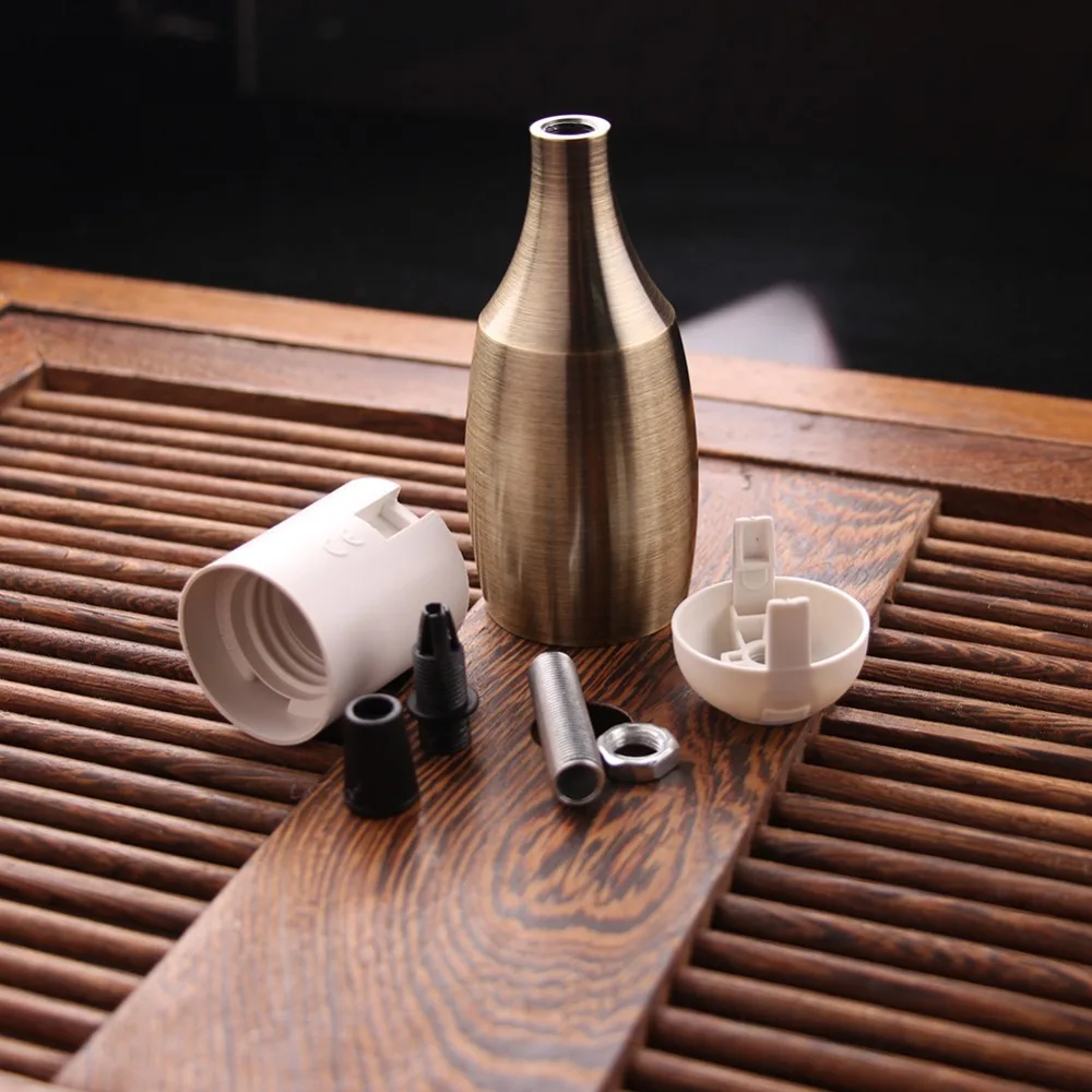 LED Lamp Base Base Industrial Fittings Fixture E27 Lamp Holder E26 Light Bulb Socket Edison Aluminum Lamp Accessories Screw