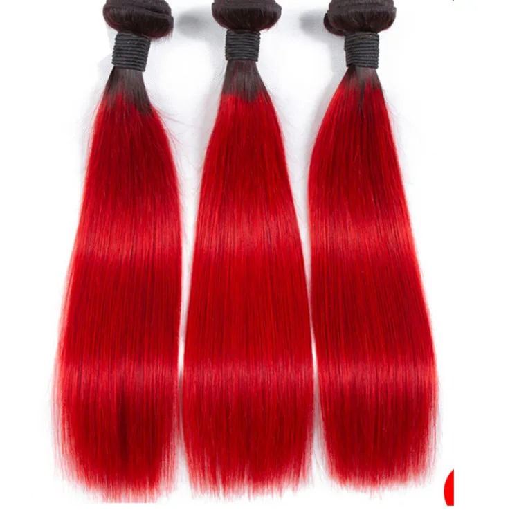 1B/Red Raw Vietnamese Hair ,Wholesale Bulk Human Hair High Quality Ready To Ship, Russian 100% Remy Human Hair Bundles