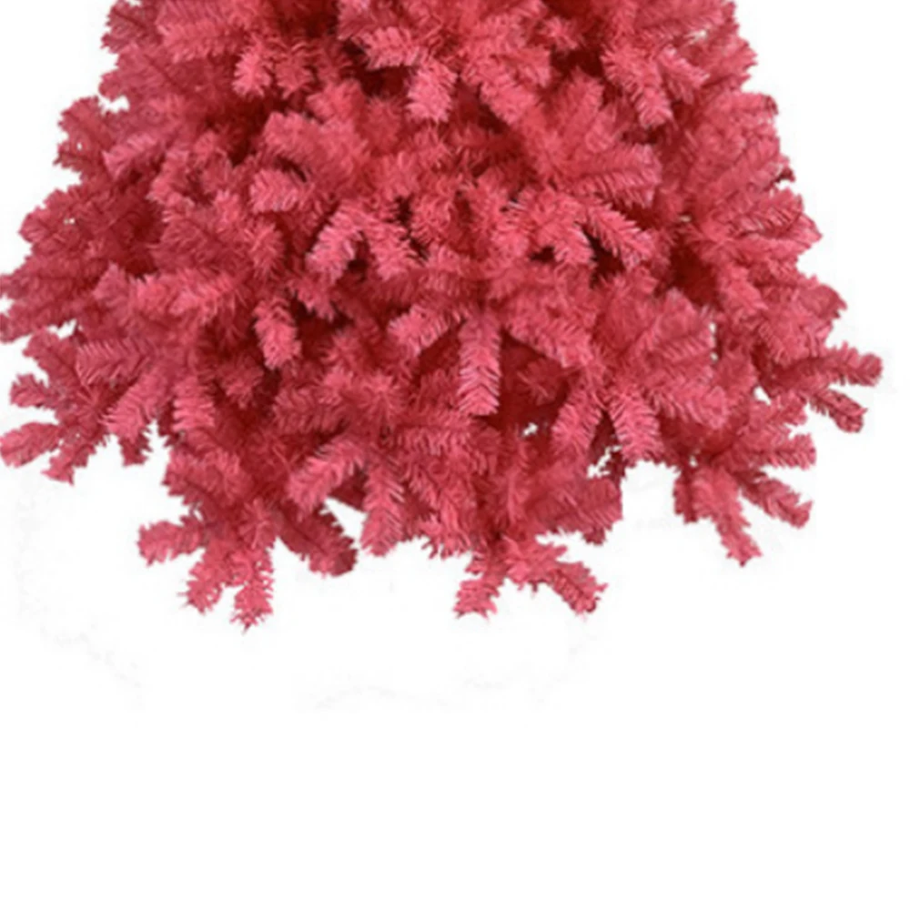 Pink Christmas Tree 210cm Simulation Christmas Tree Factory Wholesale Christmas Party Decoration
